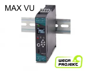 MAXVU Kontroler/przetwornik temperatury szyny